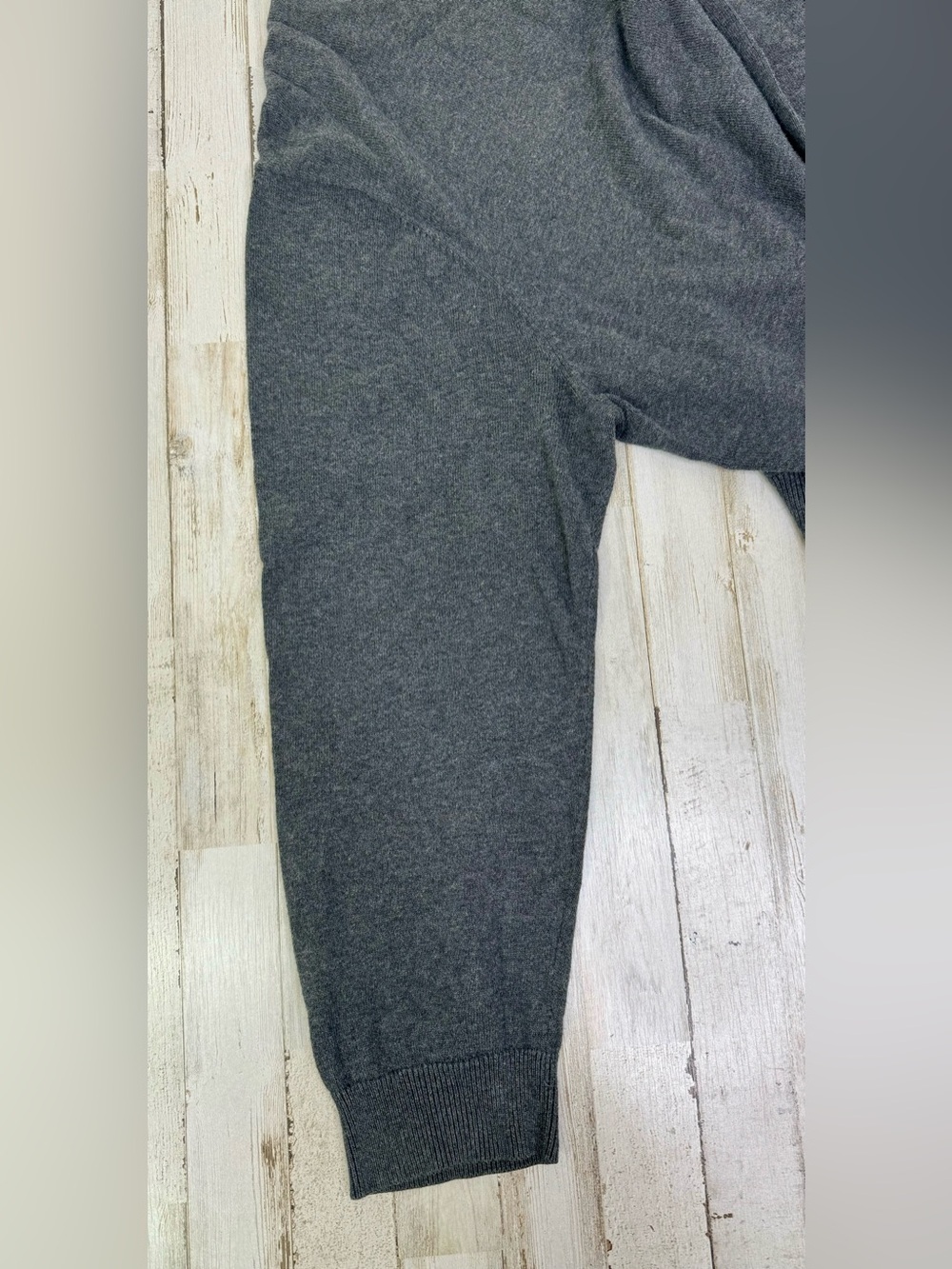 Old Navy Men's XXL Sweater Crewneck Heathered Gray Soft Knit Pullover - Picture 10 of 14